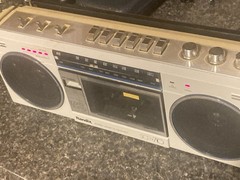 Randix SCR-710 Vintage Stereo Cassette Recorder Portable Radio Working
