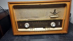 Vintage 1958 Grundig 2066 Px Table Radio West Germany AM-FM-SW Tested Works
