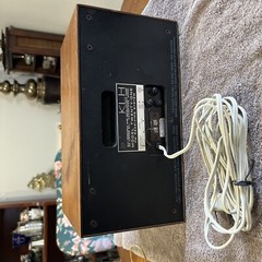 1965 FM Radio VINTAGE KLH model 21 Twenty-one MID-CENTURY wood case WORKS WELL