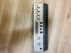 HITACHI Boombox TRK-TRK-8300 PERDISCO vintage w/RAMSA WR-X01A