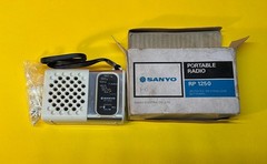 New vintage Portable Sanyo RP 1250 / Video