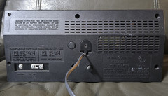 VINTAGE General Electric GE MCM AM FM Clock Radio Model 7-4691A Tested