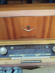 Wow GRUNDIG MAJESTIC 7038 VACUUM TUBE CONSOLE FROM 1959 WITH REEL TO REEL OPTION