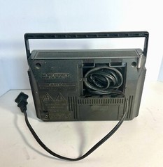 Vtg GE FM/AM Personal Portable Radio w/ Two-Way Power 7-2660 Headset Capable