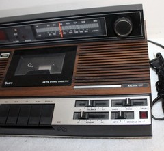 Vintage Sears 317.23400 051 Am/Fm Cassette Alarm Clock Radio 23400 ~ Repair