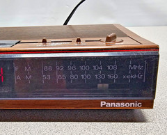 Vintage Panasonic AM/FM Radio Alarm Clock RC-6060 Digital – Tested Works