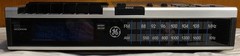 Vintage General Electric AM FM Clock Radio Cassette Player GE 7-4956B WORKS