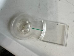 Magnifying Glass for Dial of SONY ICF-5900W Receiver , Good Used Condition.