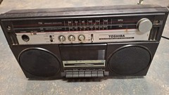 1985 Toshiba RT-6015 Vintage Boom Box AM/FM Radio