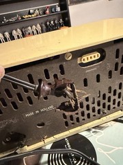 Philips Philetta de Luxe BD 274 U Tube Radio, Vintage, PU SW MW FM