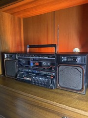 Sharp GF800Z(BK) Legendary Vintage Boombox, made in Japan
