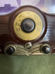 RARE Nostalgia Red Curtis Portable AM/FM Radio Model # RC134 New In Blister Pkg