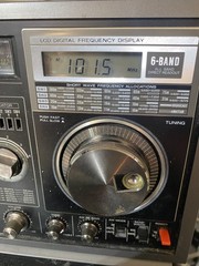 Vintage Panasonic Radio 6 Band FM MW SW 1-4 Receiver Model RF-B300 Tested Works