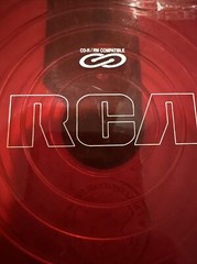 RCA RS2035RD CD R/RW Stereo Radio Tuner Red Metallic TESTED