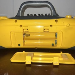 Sony CFS-903 Water Resistant Stereo Cassette Yellow Tape Player Tested Works LN
