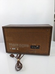 Sony Radio ICF-9650W AM/FM Tabletop Stereo Woodworks Fidelity Sound Tested Works