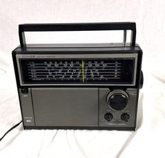 VTG REALISTIC RADIO SHACK AM/FM DX-66 AIR/SW MONITOR MODEL 12-767 TESTED-WORKS
