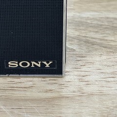 Sony Vintage TFM-825 AM/FM Transistor Radio MI Made In Tokyo Japan 1964