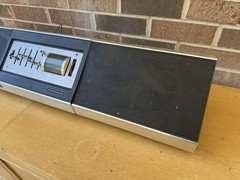 🍊Vintage 1970 Panasonic RE-7430 &lsquo;The Wedge&rsquo; Multiplex FM/AM Stereo Radio WORKS!