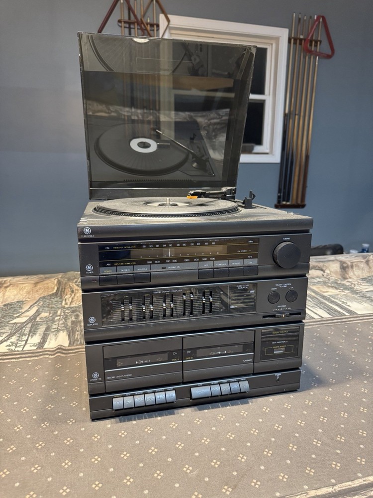 Vintage GE Stereo Model 11-4020-A Tested & Working Great Condition
