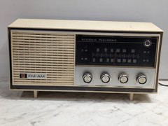 Vintage National Panasonic RE-744 FM AM 2-Band Tube Radio Made in Japan