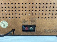 1970s Panasonic Model RE-7371 AM FM Radio Solid State Wood Finish Japan WORKS!