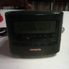 Alarm Clock Radio Used Aiwa.Mod.FR-A47EZ.Made In China.