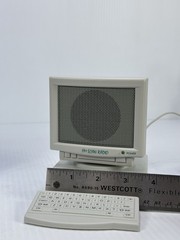 Vintage Mini PC FM Auto Scan Radio Retro Computer Novelty New In Box