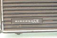 Aircastle Model 136F6 Solid State 15 Transistor 5 Band Radio Made in Taiwan