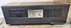 Soundesign AM/FM Dual Alarm Clock Radio – Model 3789 (A) Vintage Woodgrain Works