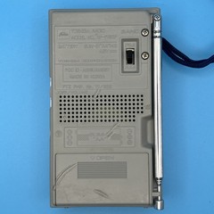 Vintage TOSHIBA RP-1150F FM/AM Pocket Radio Tested Working Rare Stranger Things