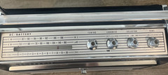 Panasonic Black + Silver Transistor Radio Phono FM-AM SG-610 Tested/Works 10×14”