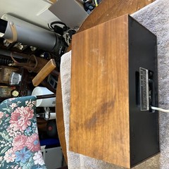 1965 FM Radio VINTAGE KLH model 21 Twenty-one MID-CENTURY wood case WORKS WELL