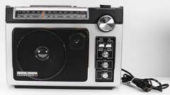 Vtg General Electric Superadio II AM FM Long Range *7-2885F*, Parts or Repair.