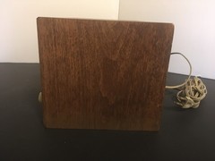 Vintage KLH Model Twenty One 21 FM Table Radio Wood Cabinet Tested Working