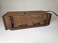 Vintage RCA RZC 920W-K Walnut AM/FM Solid State Dual Speaker Radio- Tested Works