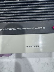 Vintage Realistic Weather Weatheradio 2 Alert II 12-154 Radio Tested Taiwan