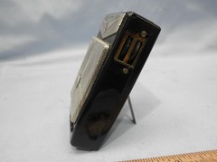 WORKING BLACK 1959 FLEETWOOD SQUARE GRILLE 6 TRANSISTOR RADIO- RADIOORPHANAGE