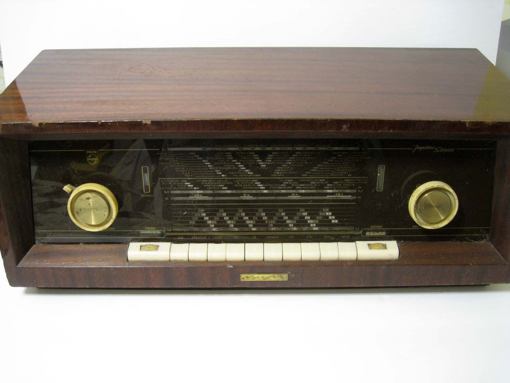 PHILIPS JUPITER 541 – B5D41A – AM Shortwave Radio – West Germany – Very Good