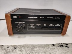 Realistic SQ-II 4 Channel Adapter Real Wood 120v 60hz 5W 31-4001 Radioshack Work