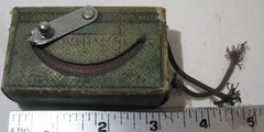 Vintage Philmore Pocket Radio about 1937? Would&rsquo;ve Used Headphones Untested Worn