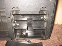 Vtg. Panasonic AM/FM radio AC/DC Model RF-590 Tested, Works Good, Uses D Battery