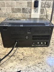 1986 General Electric 7-7225A clock radio tv Working Good Condition TV