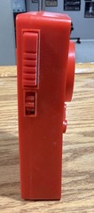 Vintage Sears Radio Red Walkie Talkie Voice Retro Siren Untested CB Era Novelty
