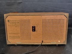 Vintage 1969 Panasonic 2-Way System AM/FM Radio RE-7487 Wooden