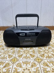 Craig JS 8632 Portable CD/Radio/Cassette Boombox Tested Works Great