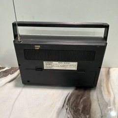 Vintage Pomtrex 606C AM/FM Portable Radio – Hong Kong FOR PARTS/REPAIRS 70s-80s