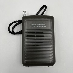 Realistic Crystal Controlled Weather Radio Pocket Handheld Receiver 12-242 WORKS