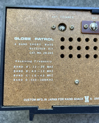Science Fair Globe Patrol 4 Band Shortwave Receiver Kit 28-205 Tandy Corporation