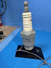 Vintage CHAMPION Advertising Spark Plug AM Transistor Radio Japan Only Buzzes
